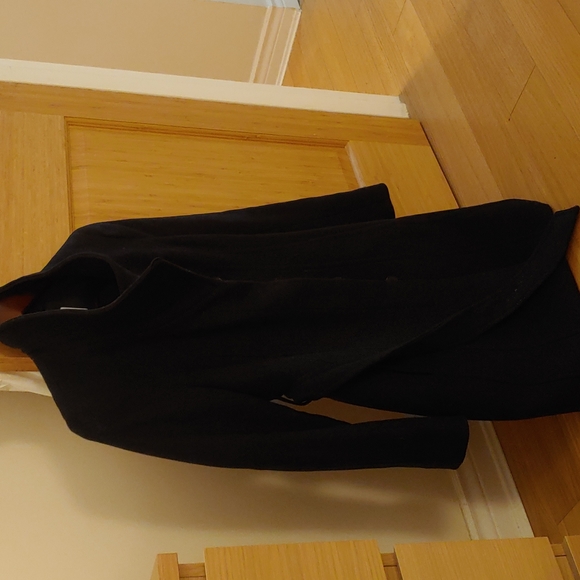 Babaton Navy Funnel Neck Jacket like New - Picture 2 of 5